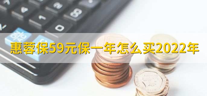 惠蓉保59元保一年怎么买2022年，成都蓉惠保如何报销